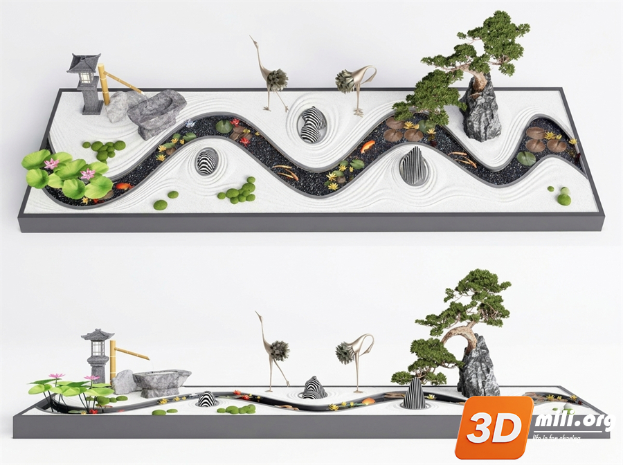 Mini Garden Skp Files 